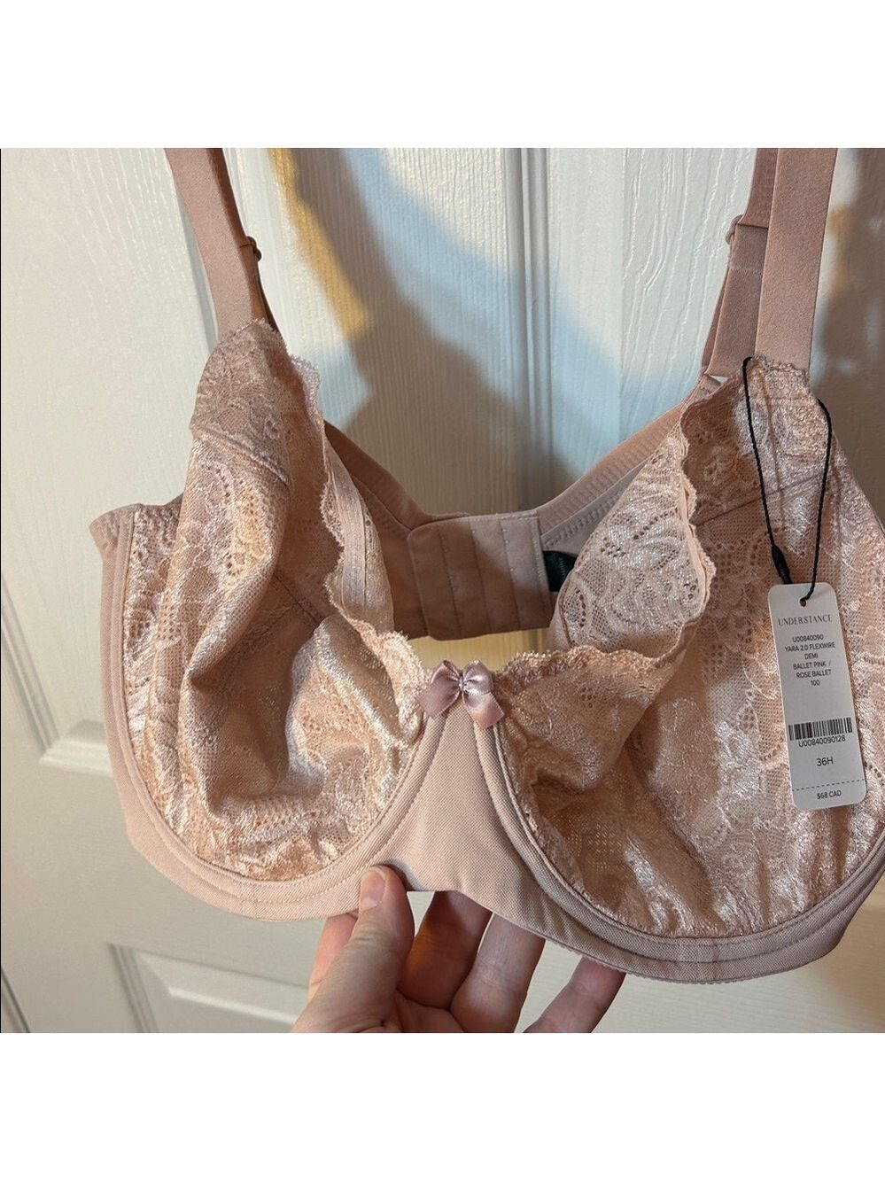 Understance Yara 2.0 FlexWire Demi Bra Ballet Pink 36H - Picture 6 of 10
